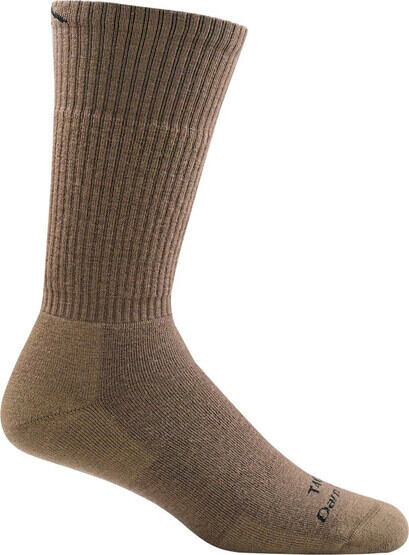 Darn Tough Boot Heavyweight Tactical Socks with Full Cushion in Coyote Brown